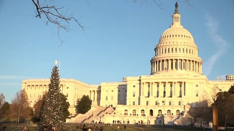 Capitol Building - Washington DC - Final - 08 Stock Footage 100569241