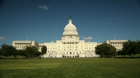 Capitol Building Washington, DC Stock Footage 728000