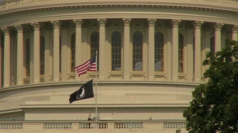 Capitol Building in Washington, DC Stock-Footage 7734468