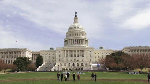 Capitol Building, Washington DC Stock Footage 24615177