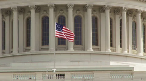 Capitol Building, Washington DC 스톡 동영상 24615199