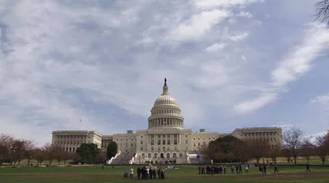 Capitol Building, Washington DC 스톡 동영상 24615357