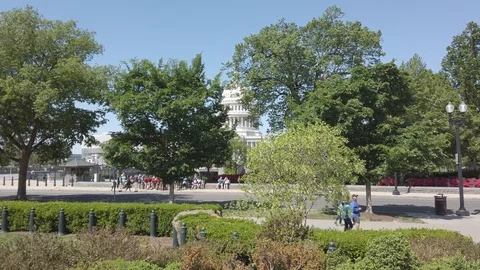 The Capitol Building in Washington DC Stock Footage 108537267