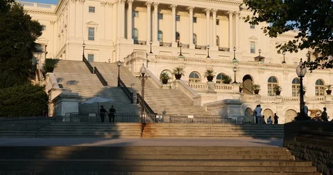 Capitol building in Washington DC USA Stockbeeldmateriaal 100854874