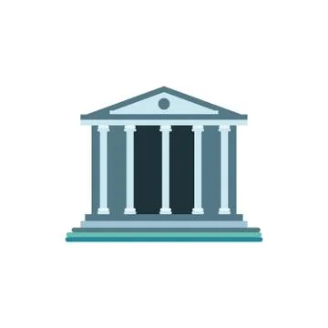 Capitol building on white background Stock Illustration