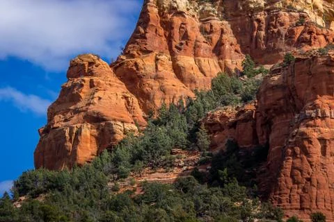 Capitol Butte Details Foto stock