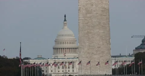 Capitol Closeup Stock Footage 141618096