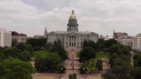 Capitol Denver Colorado Stock Footage 162330192