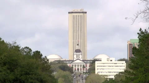Capitol at a distance Stock Footage 41455368
