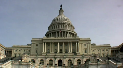 Capitol hill Stock Footage 623264