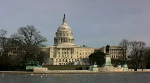 Capitol hill Stock Footage 624721