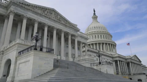 Capitol Hill Washington DC Fall 08 Stock Footage 220900238