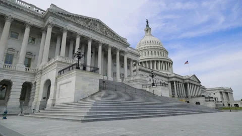 Capitol Hill Washington DC Fall 07 Video stock 221655080