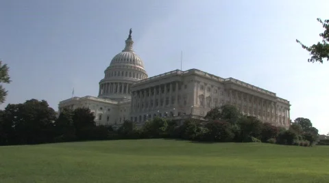 Capitol Hill in Washington D.C. Stock-Footage 518747