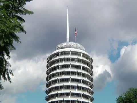 vintage capitol records building