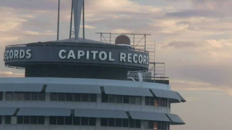 Capitol Records Stock Footage 716953