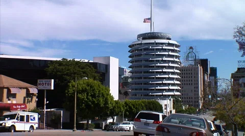 Capitol Records Stock Footage 727717
