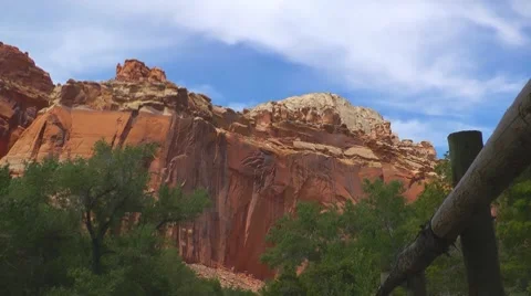 Capitol Reef, Canyon, Utah, USA Stockbeeldmateriaal 7730360