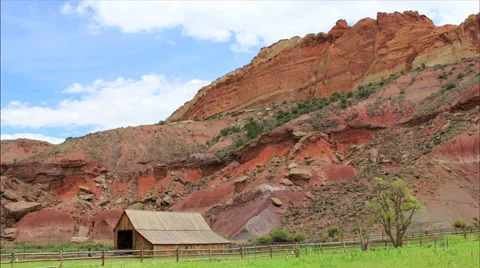 Capitol reef valley time lapse Stock-Footage 29666002