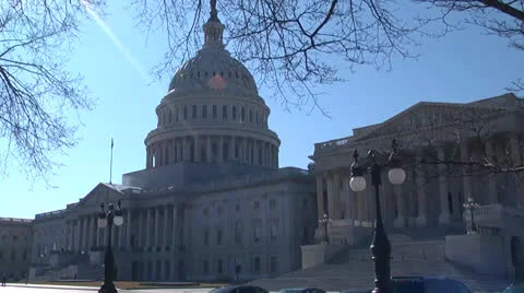 Capitol Senate Side Video stock 22794229