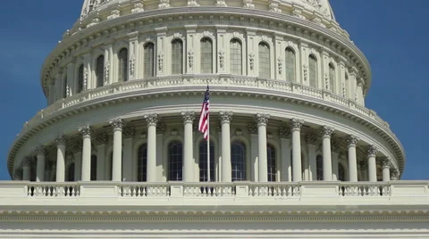 Capitol in Washington DC Stock Footage 50132479