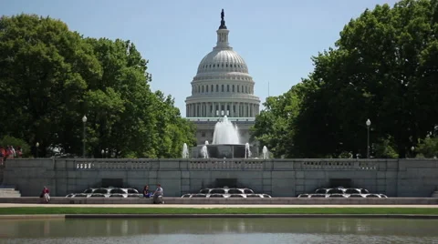 Capitol in Washington DC Stock Footage 50147639