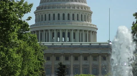 Capitol in Washington DC Stock Footage 50147682
