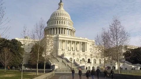 Capitol zoom out timelapse 库存影片 84738979