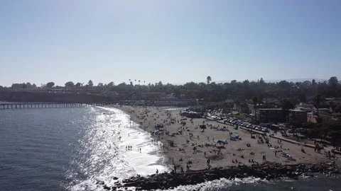 Capitola, California  Video stock 135192822