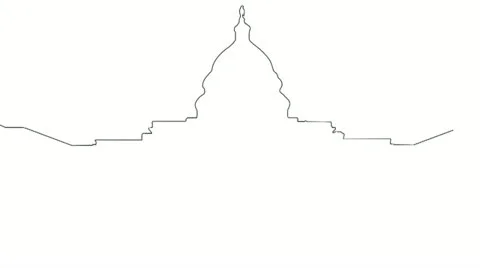 Capitolium handdraw design 1 720 Stock Footage 22220896