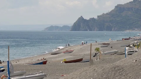 Capo Sant'Alessio in Sicily Stock Footage 121088034