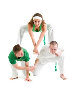 Capoeira dance Stock Photos