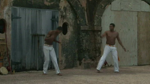 Capoeira Demonstration - 02 Stock Footage 622265