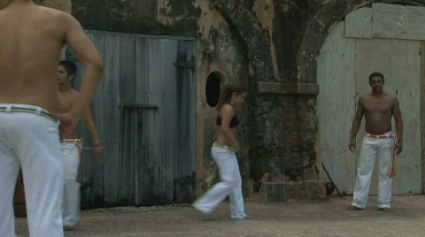 Capoeira Demonstration - 05 Stock Footage 622271