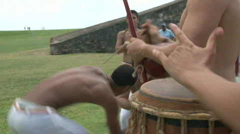 Capoeira Demonstration - 12 Stock Footage 653167