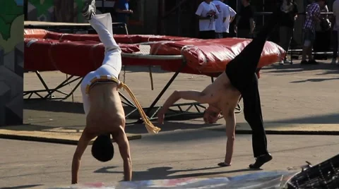 Capoeira fight Video stock 7752478