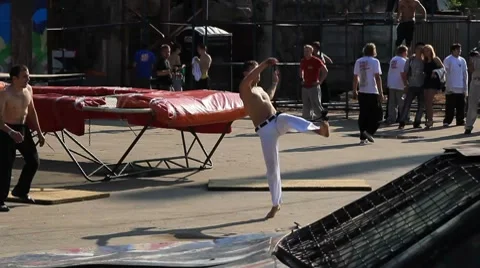 Capoeira Video stock 7752476