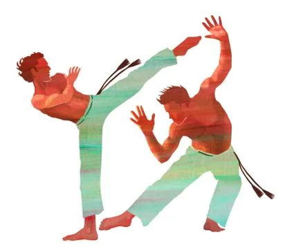 Capoeira 스톡 일러스트