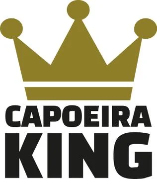 Capoeira king Illustrazione stock