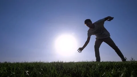 Capoeira on the lawn Stock Footage 82006748