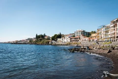 Capomulini Sicily Stock Photos