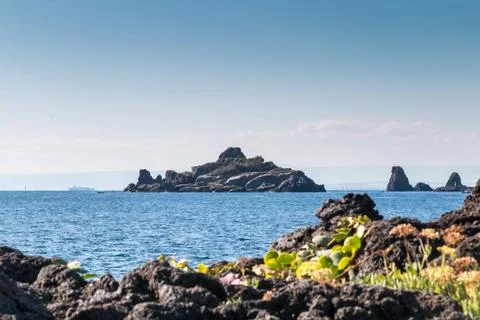 Capomulini Sicily Stock Photos
