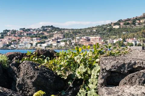 Capomulini Sicily Stock Photos