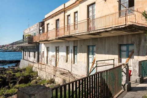 Capomulini Sicily Stock Photos