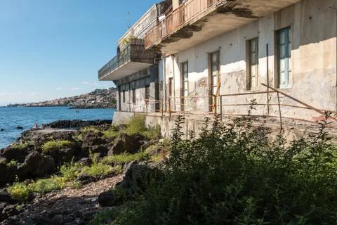 Capomulini Sicily Stock Photos