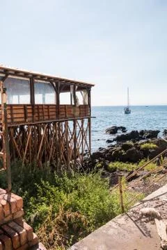 Capomulini Sicily Stock Photos