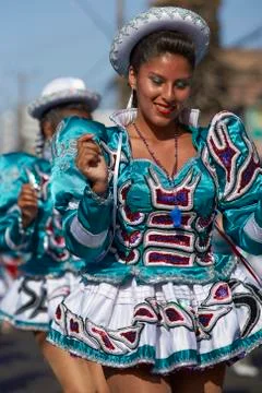 Caporales Dancer Foto stock