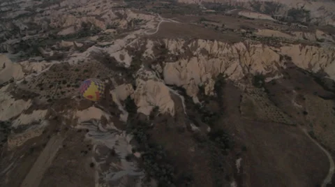 CAPPADOCIA AERIAL VIEW Stock Footage 27333781