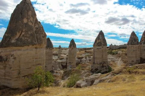 Cappadocia landscape Stock Photos