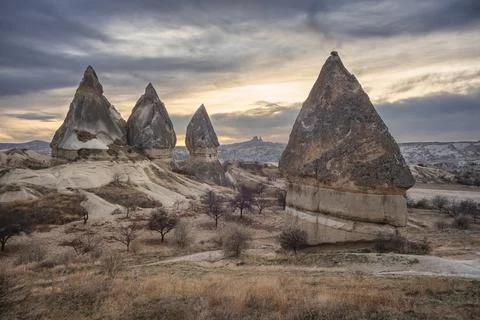 Cappadocia Rock Formations Stock Photos
